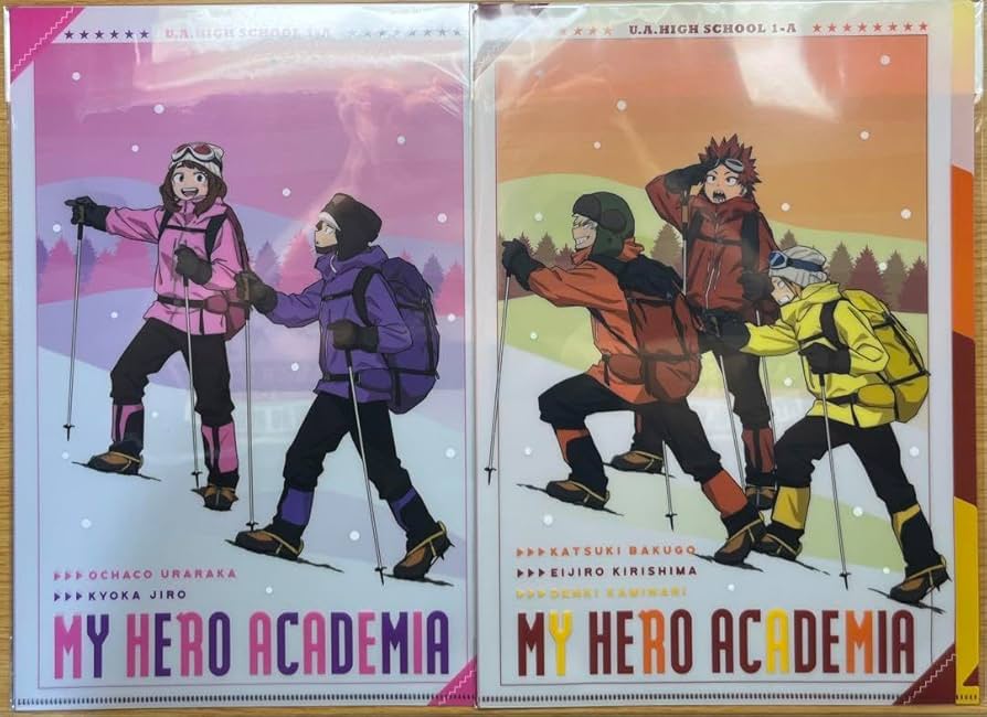 ヒロアカクリアファイル ヒロアカ クリアファイル セット - メルカリ